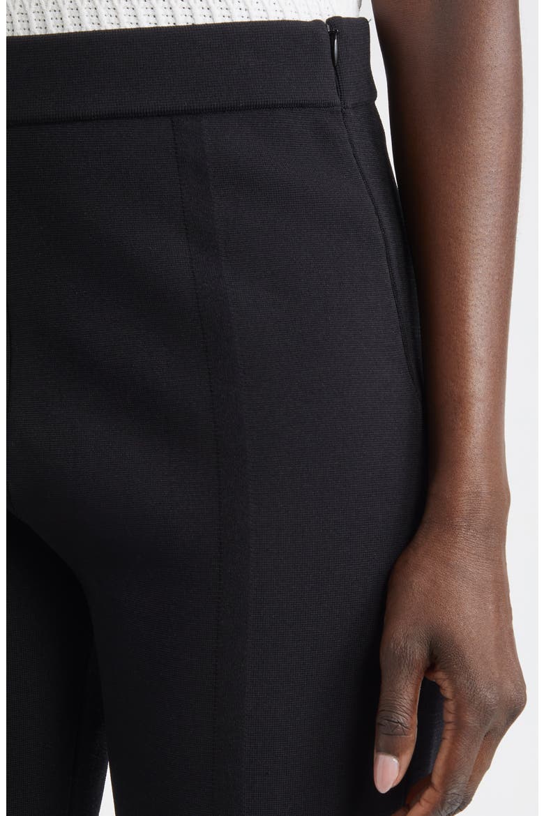 Knit Ankle Pants, Alternate, color, BLACK