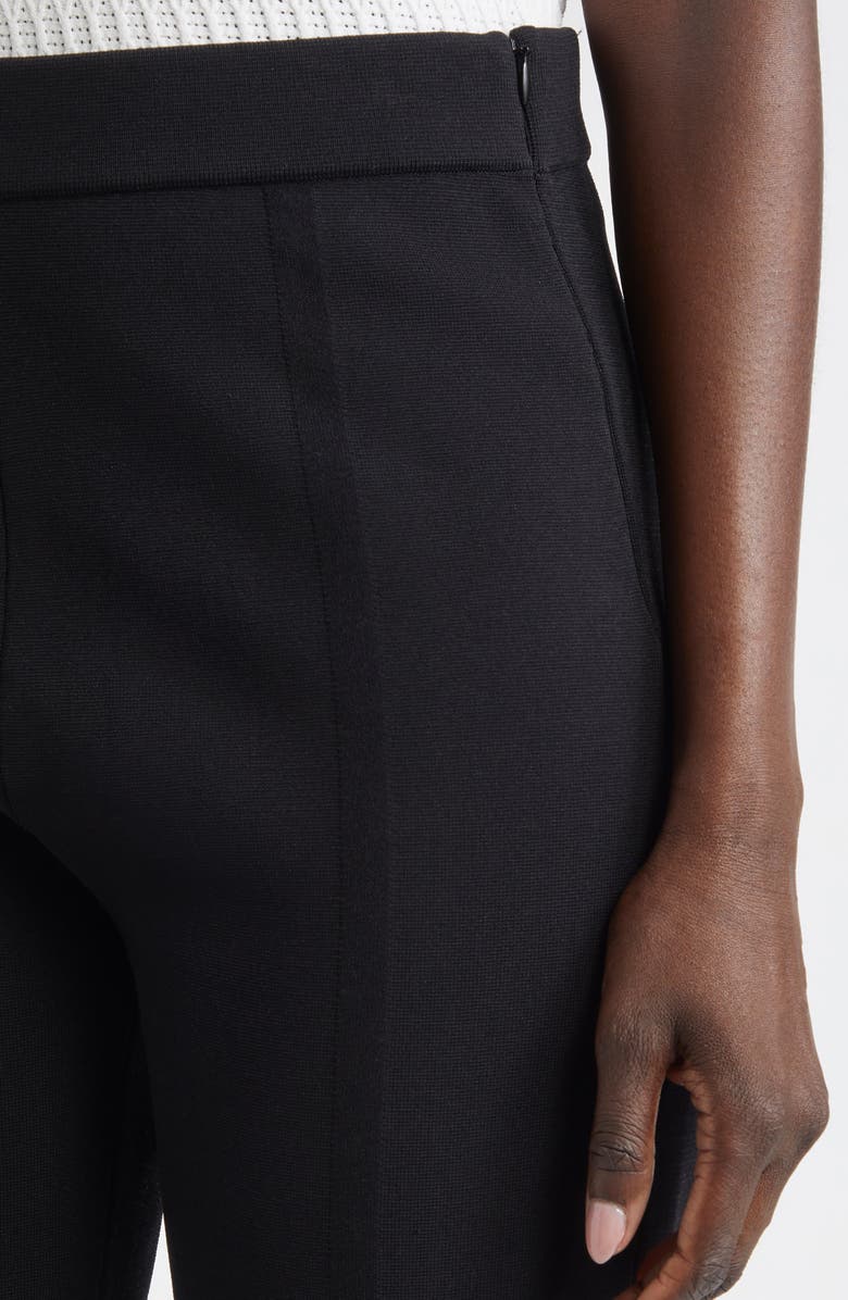 ST. JOHN Knit Ankle Pants, Alternate, color, Black