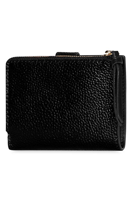 Rebecca Minkoff Slim Megan Leather Bifold Wallet In Black