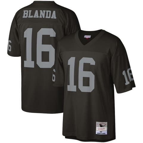 Men's Mitchell & Ness George Blanda Black Las Vegas Raiders 1967 Legacy Replica Jersey