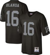 Mitchell & Ness Men's Mitchell & Ness George Blanda Black Las Vegas Raiders 1967 Legacy Replica Jersey
