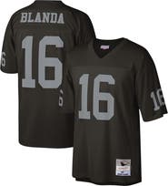 Mitchell & Ness Men's Mitchell & Ness George Blanda Black Las Vegas Raiders 1967 Legacy Replica Jersey