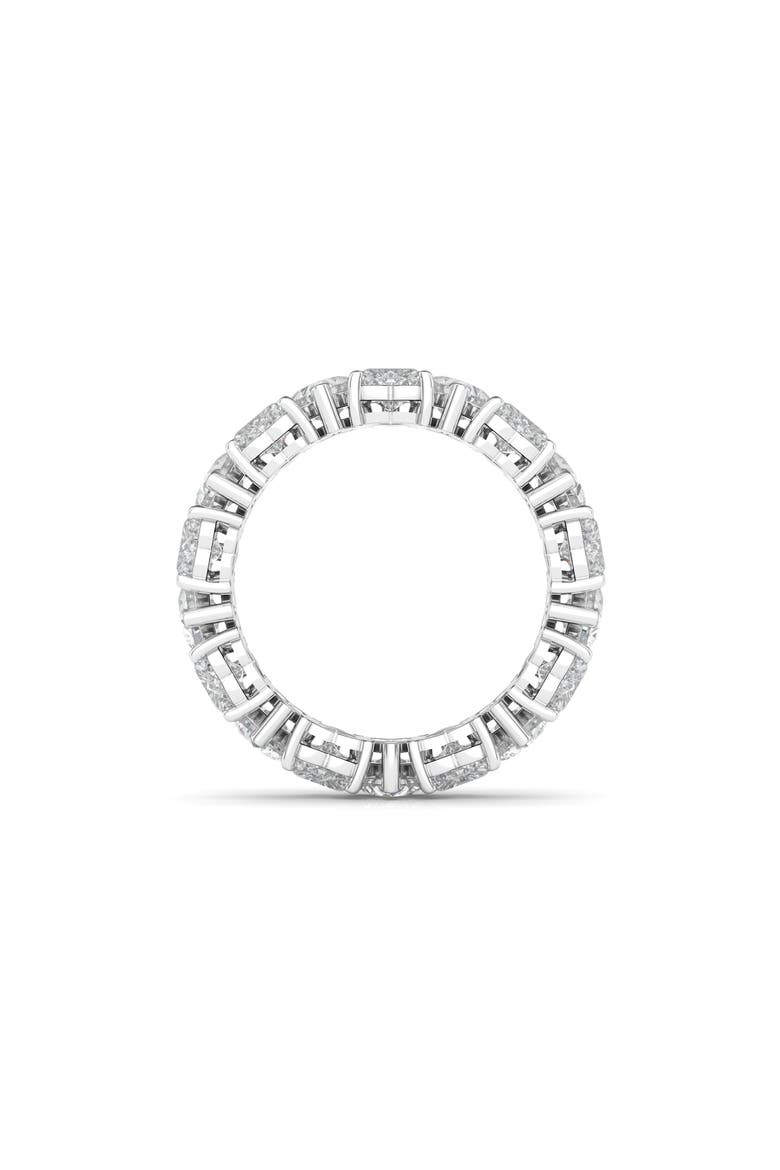 Alternating Hearts Lab Created Diamond Eternity Ring, Alternate, color, WHITE GOLD