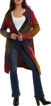 SAACHI Rainbow Longline Cardigan