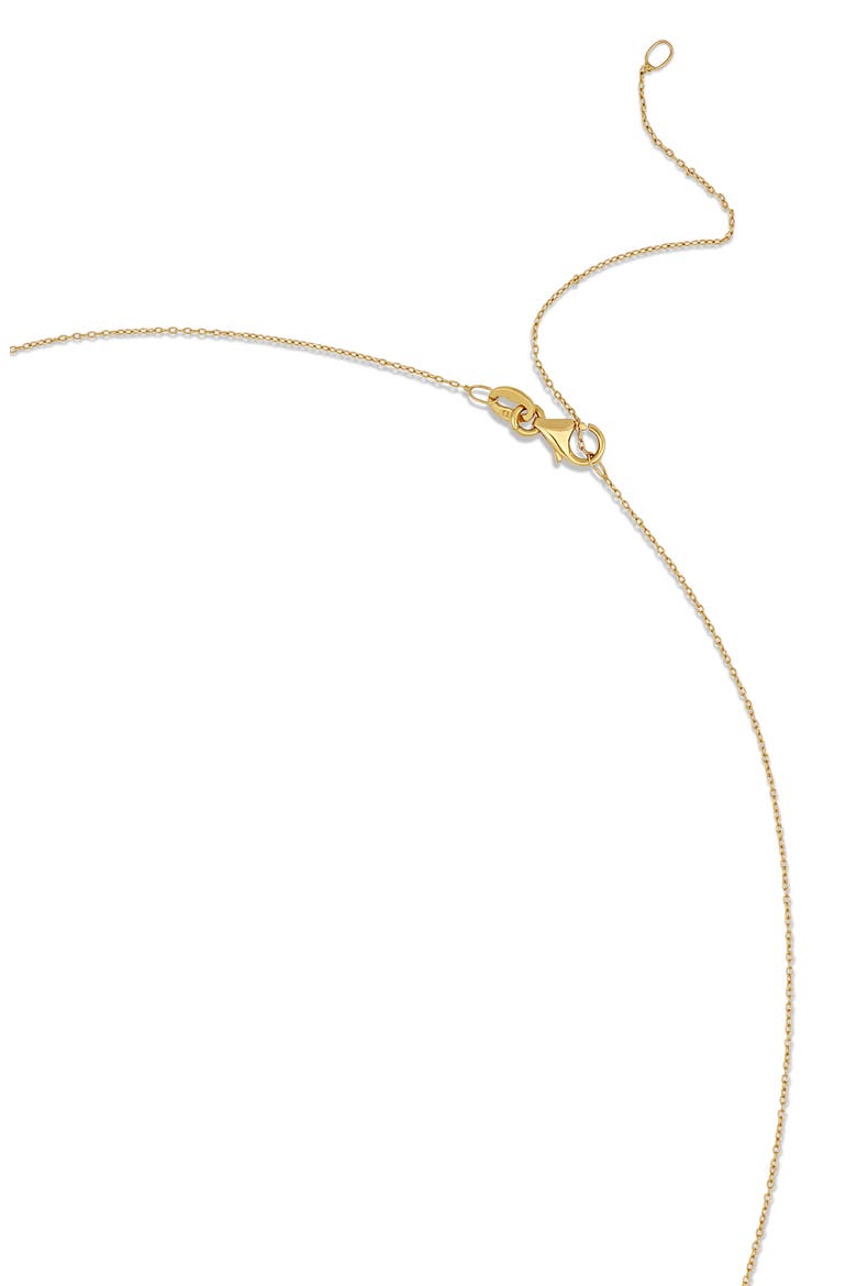 14K Gold Heart Pendant Necklace, Alternate, color, 14K YELLOW GOLD