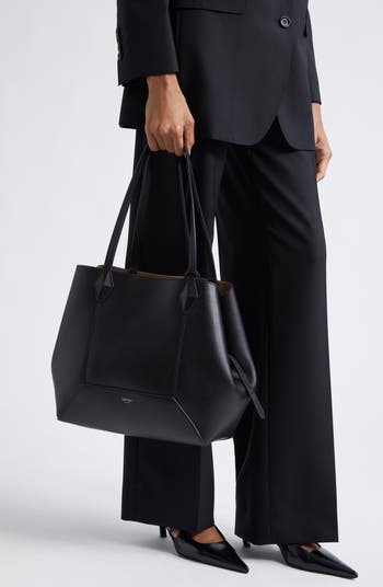 Medium Diamond Leather Tote