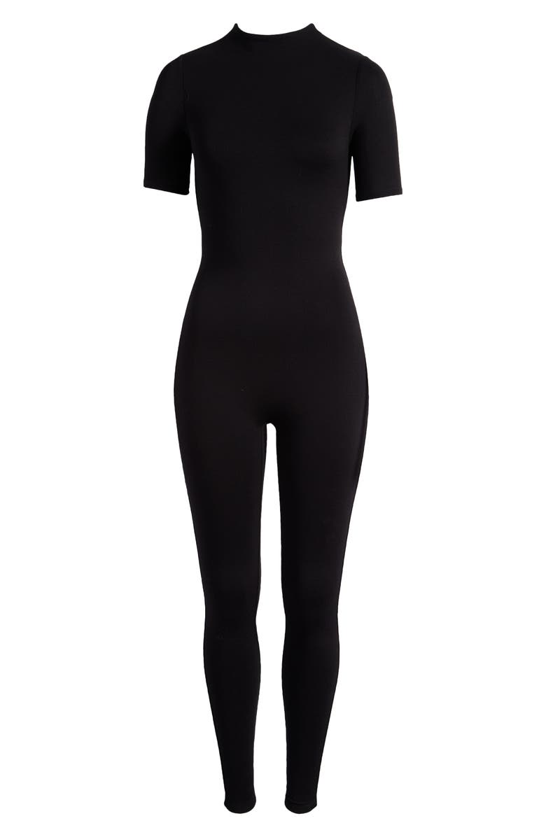 Naked Wardrobe The NW T Jumpsuit, Alternate, color, Black