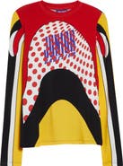 Jean Paul Gaultier Junior Body Map Print Jersey T-Shirt