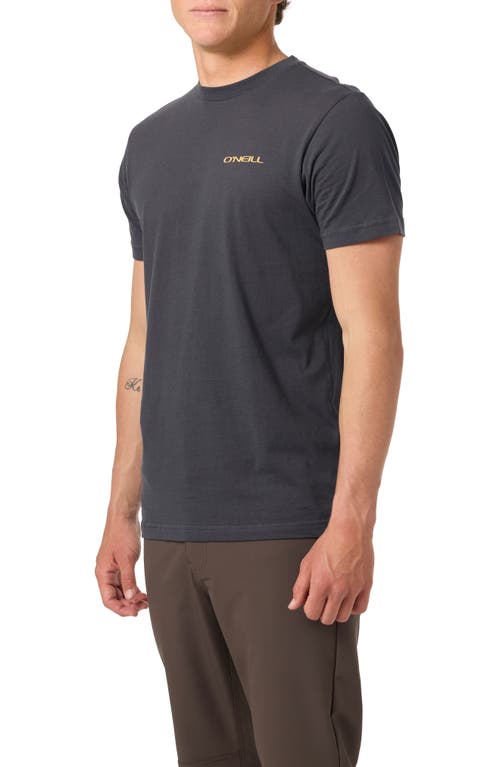 O'neill Glassy Days Graphic T-shirt In Black