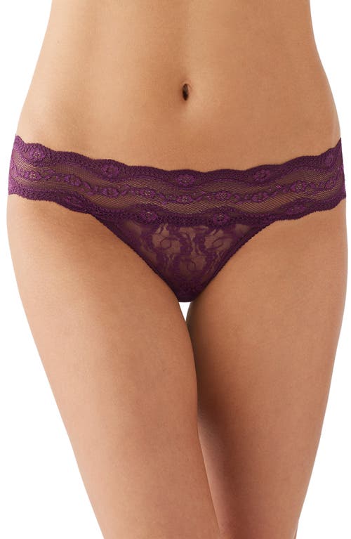 b.tempt'D by Wacoal 'Lace Kiss' Bikini in Potent Purple 