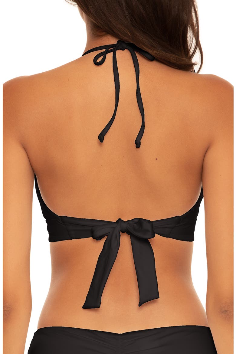 Color Code Multiway Bikini Top, Alternate, color, BLACK