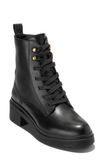 Cole Haan Cherise Lug Sole Boot In Black