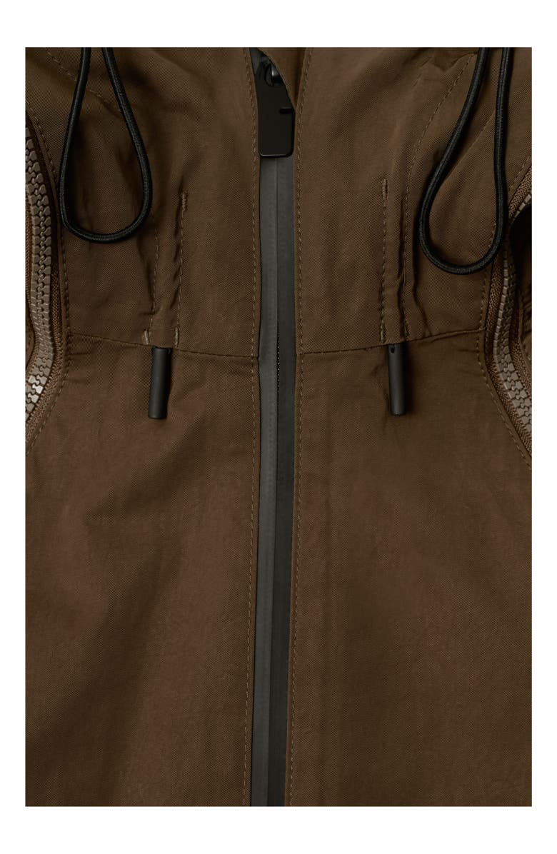 Burberry Nylon Cotton Parka, Alternate, color, 