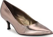 Nine West Sisko Pointed Toe Kitten Heel Pump