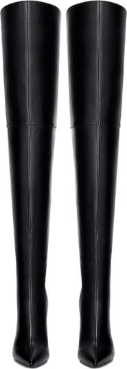 The Scorpio Pointed Toe Thigh High Boot