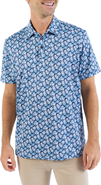 Kenny Flowers The Azaleas - Navy Golf Shirt