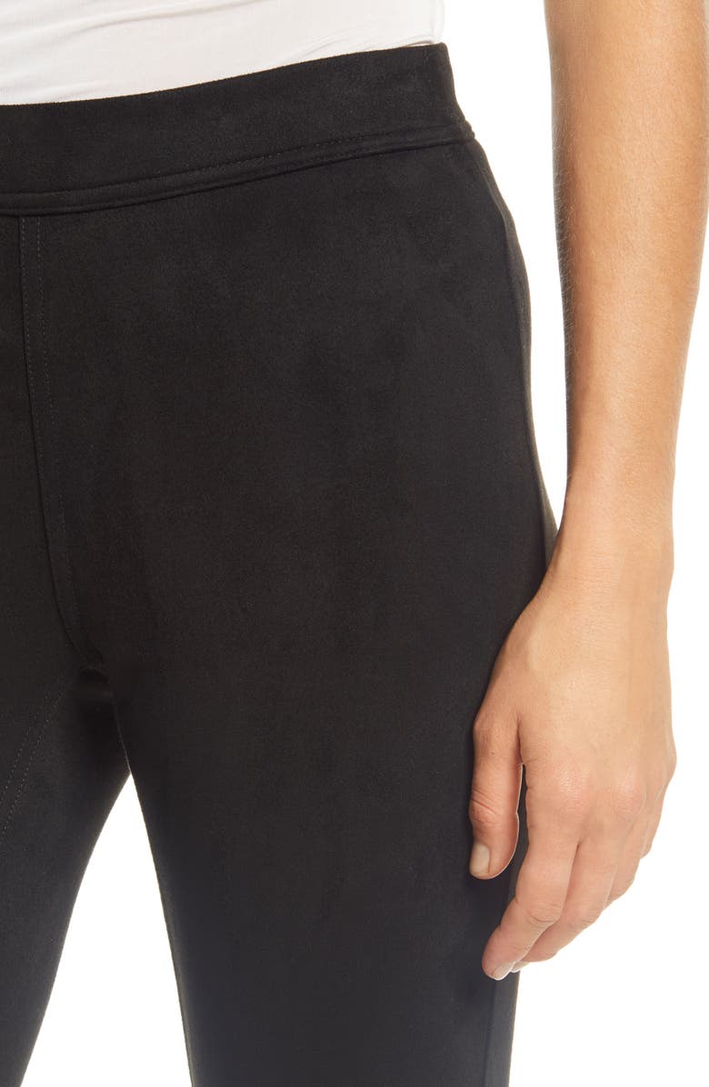 Hue Microsuede Leggings, Alternate, color, 