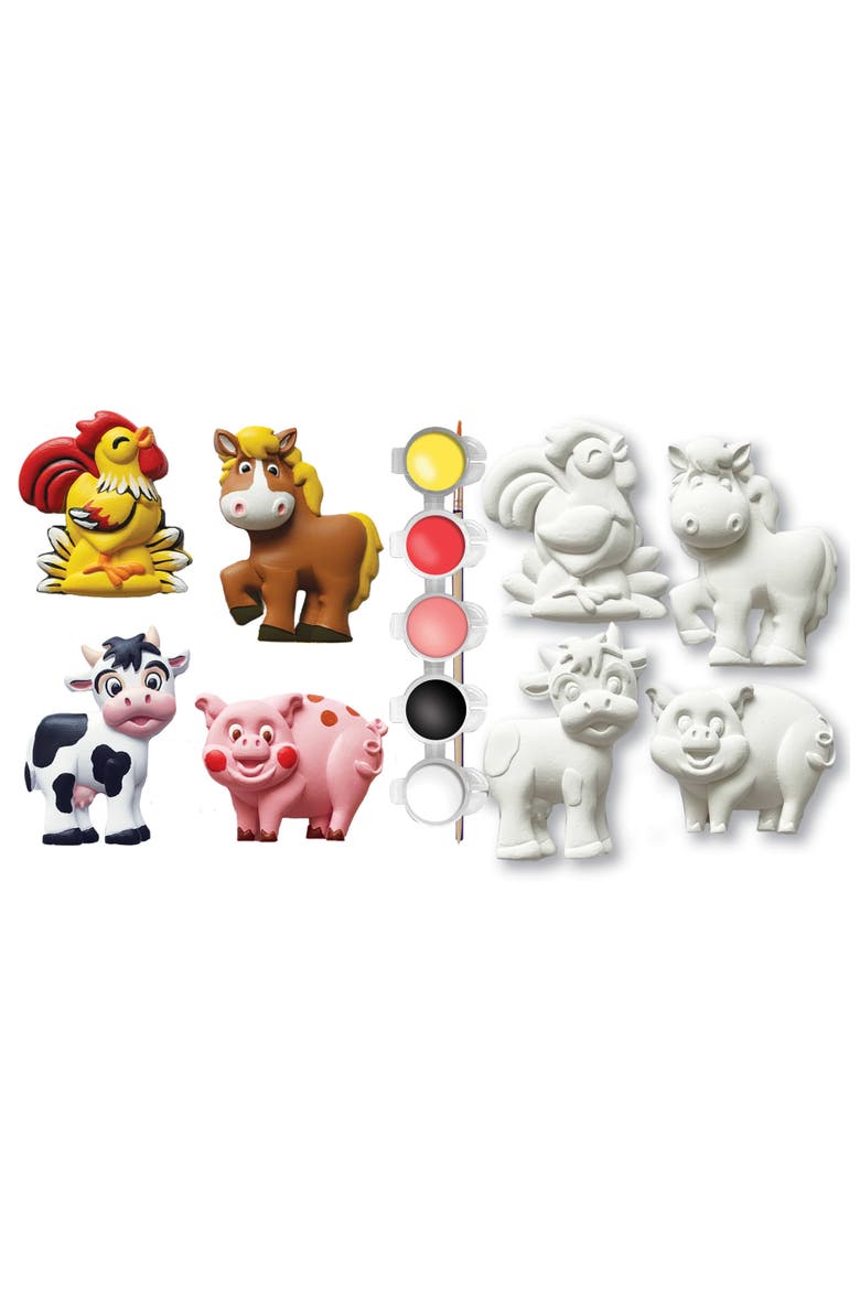Old MacDonald 6-Pack Magnets Paint Kit, Alternate, color, Multicolor