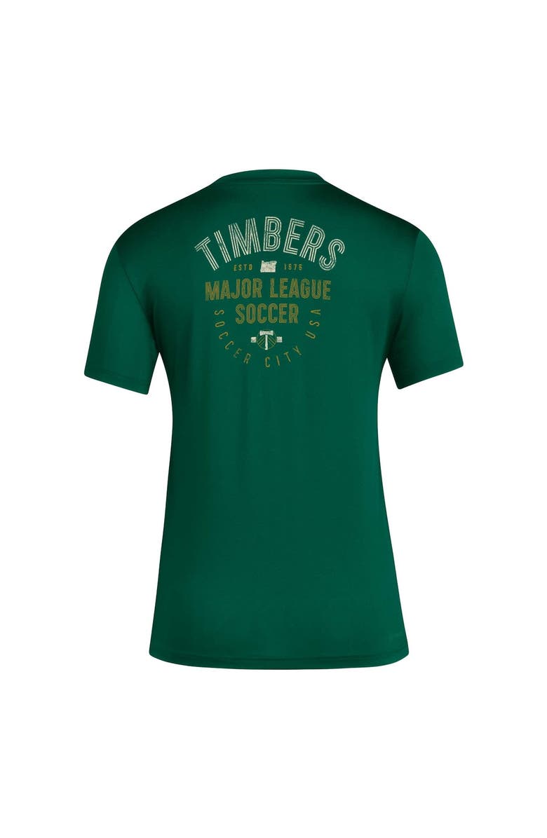 adidas Women's adidas Green Portland Timbers Local Stoic AEROREADY T-Shirt, Alternate, color, 