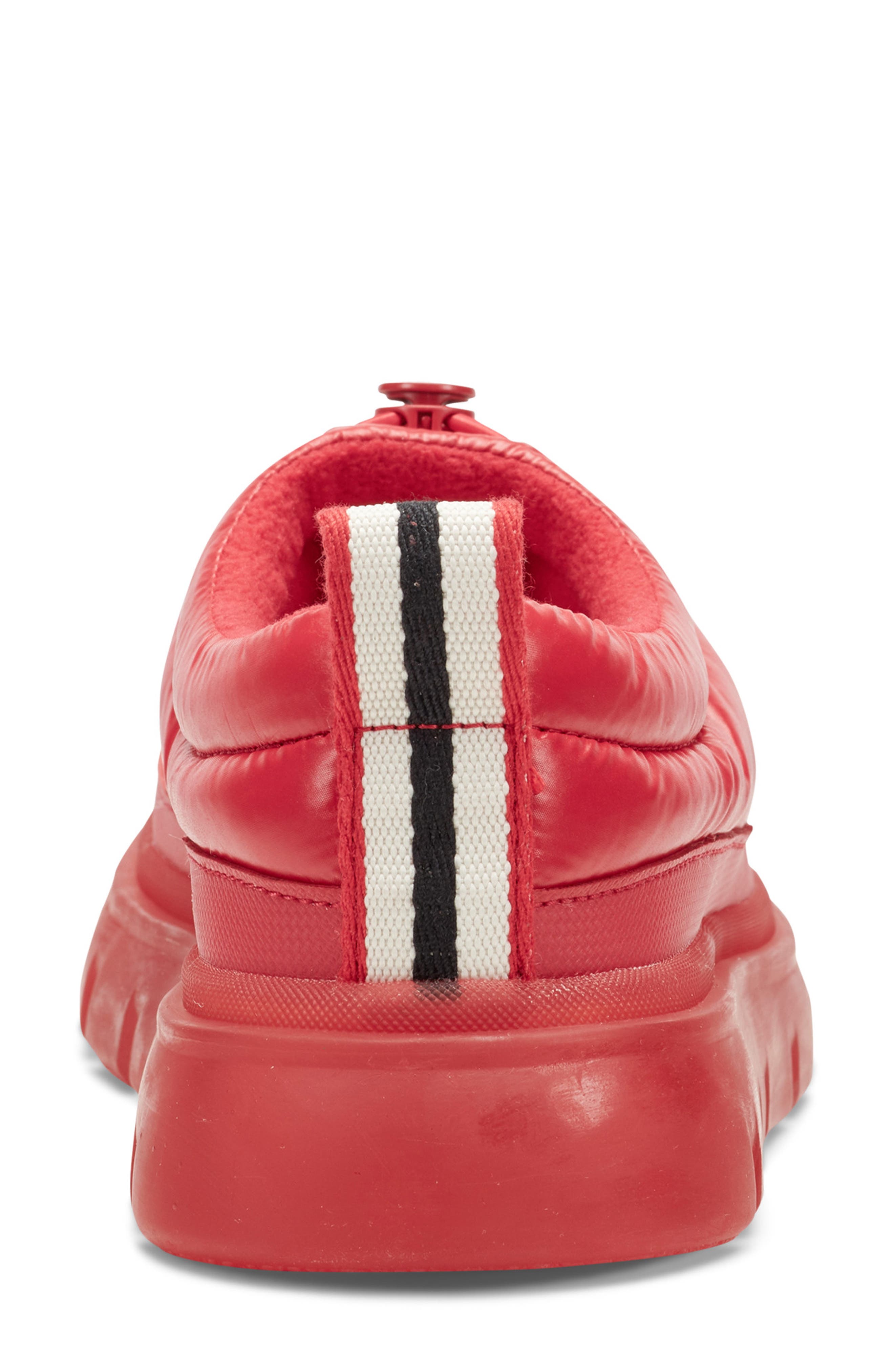 Madi Platform Puffer Slipper, Alternate, color, RED