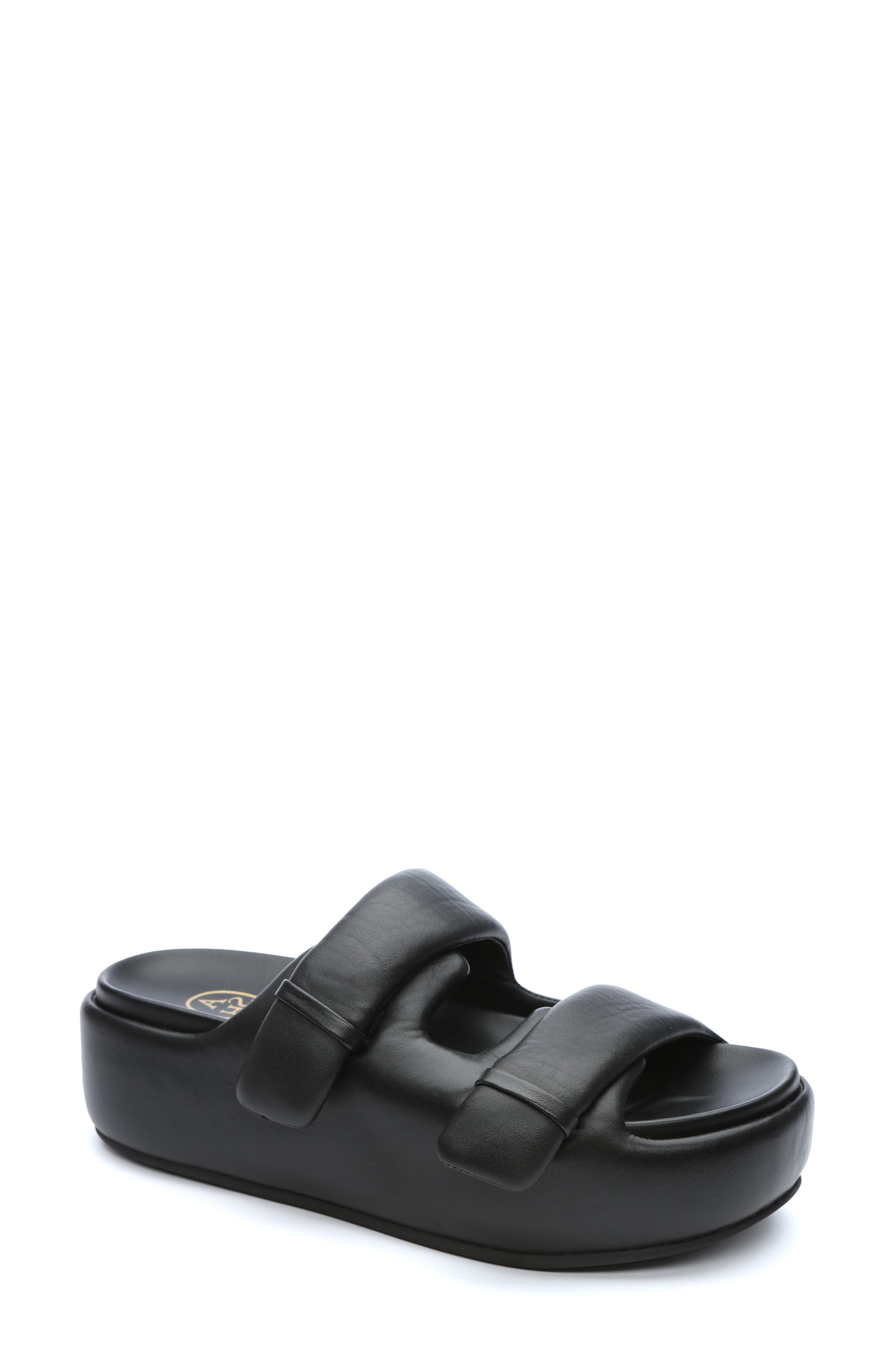 Ash Zeta Platform Slide Sandal, Main, color, 