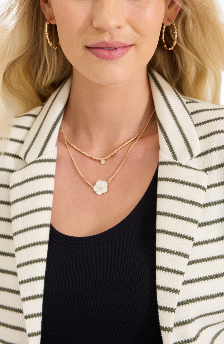 Tommy Bahama Stripe Pique Knit Blazer Jacket, Alternate, color, Vanilla Ice