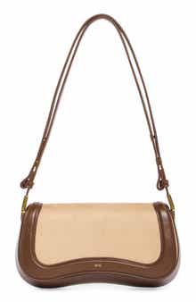 Joy Faux Suede Shoulder Bag