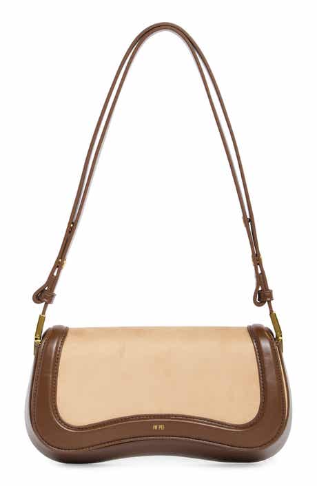 Joy Faux Suede Shoulder Bag
