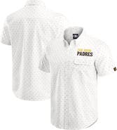 Darius Rucker Collection by Fanatics Men's Darius Rucker Collection by Fanatics  Cream San Diego Padres Printed Button-Down Top