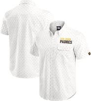 Darius Rucker Collection by Fanatics Men's Darius Rucker Collection by Fanatics  Cream San Diego Padres Printed Button-Down Top