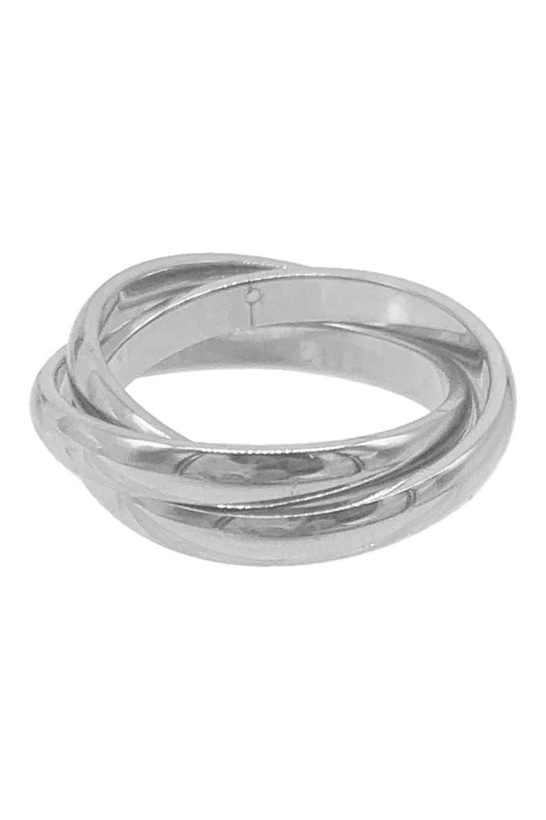 Interlinked Ring, Main, color, SILVER
