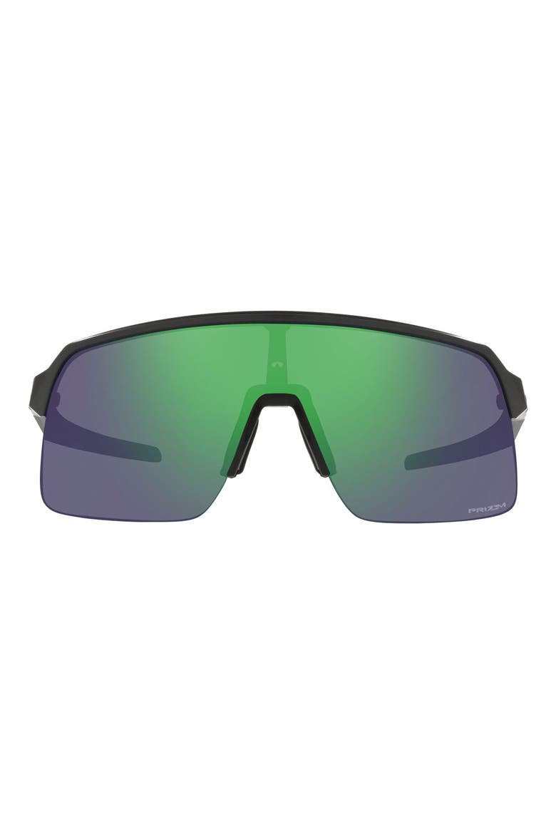 Shield Sunglasses, Main, color, MATTE CARBON/ PRIZM JADE