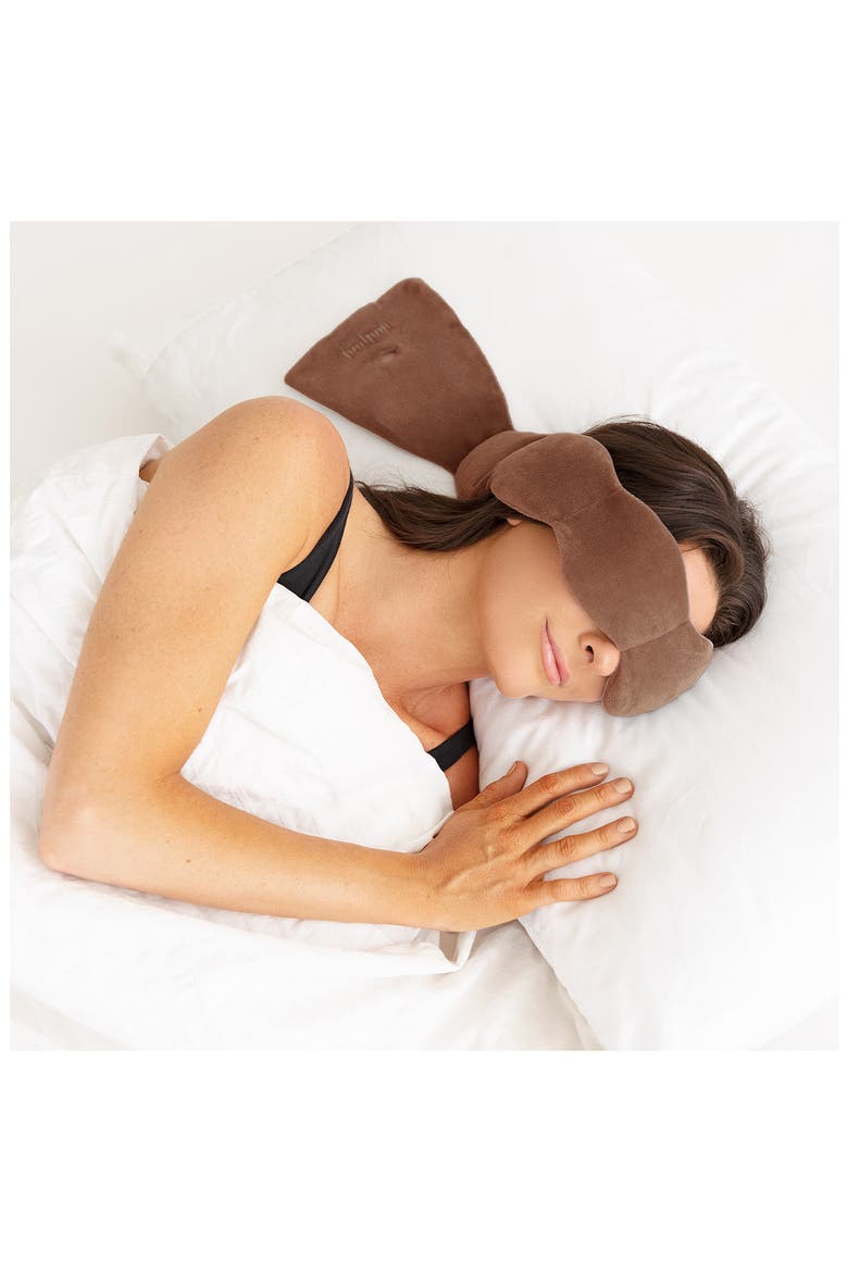 Sleep Mask, Alternate, color, MOCHA