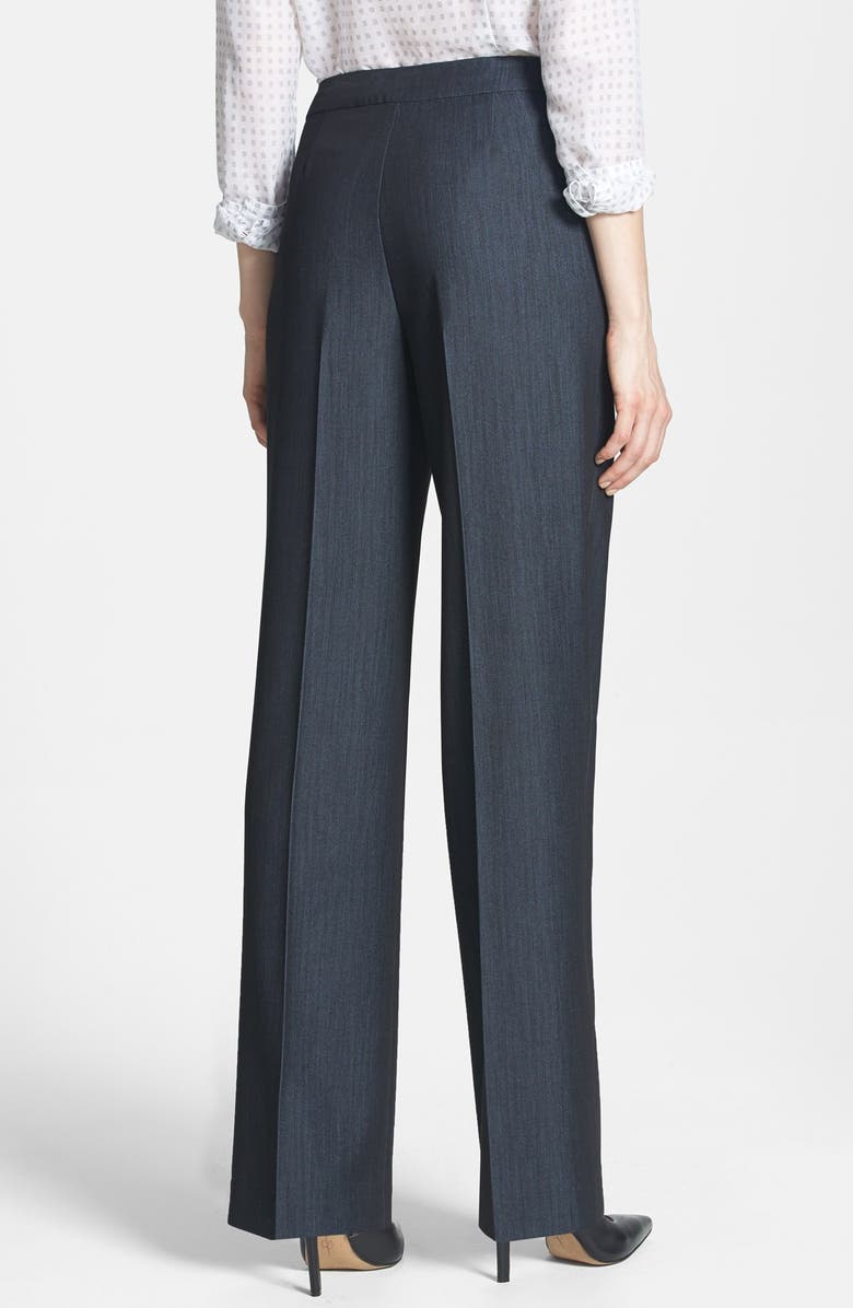 Jones New York 'Sloane' Stretch Denim Mid Rise Pants, Alternate, color, 