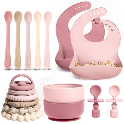 Silicone Baby Essentials Set 17-Piece