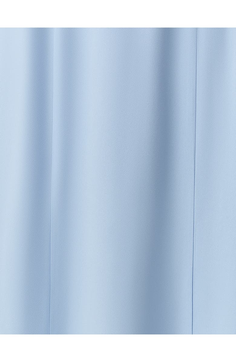 Ghost London Francis Round Neck Crepe Midi Dress, Alternate, color, Light Blue