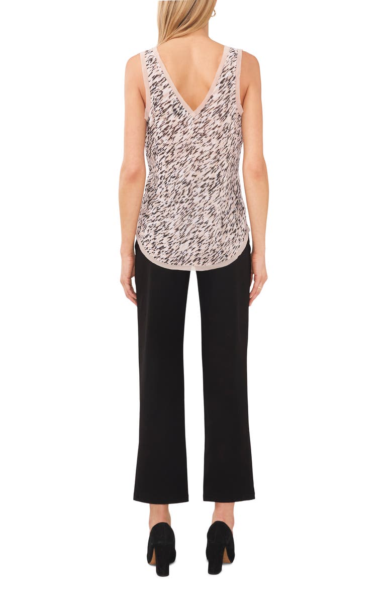 Halogen<sup>®</sup> Printed Raw Edge Tank, Alternate, color,