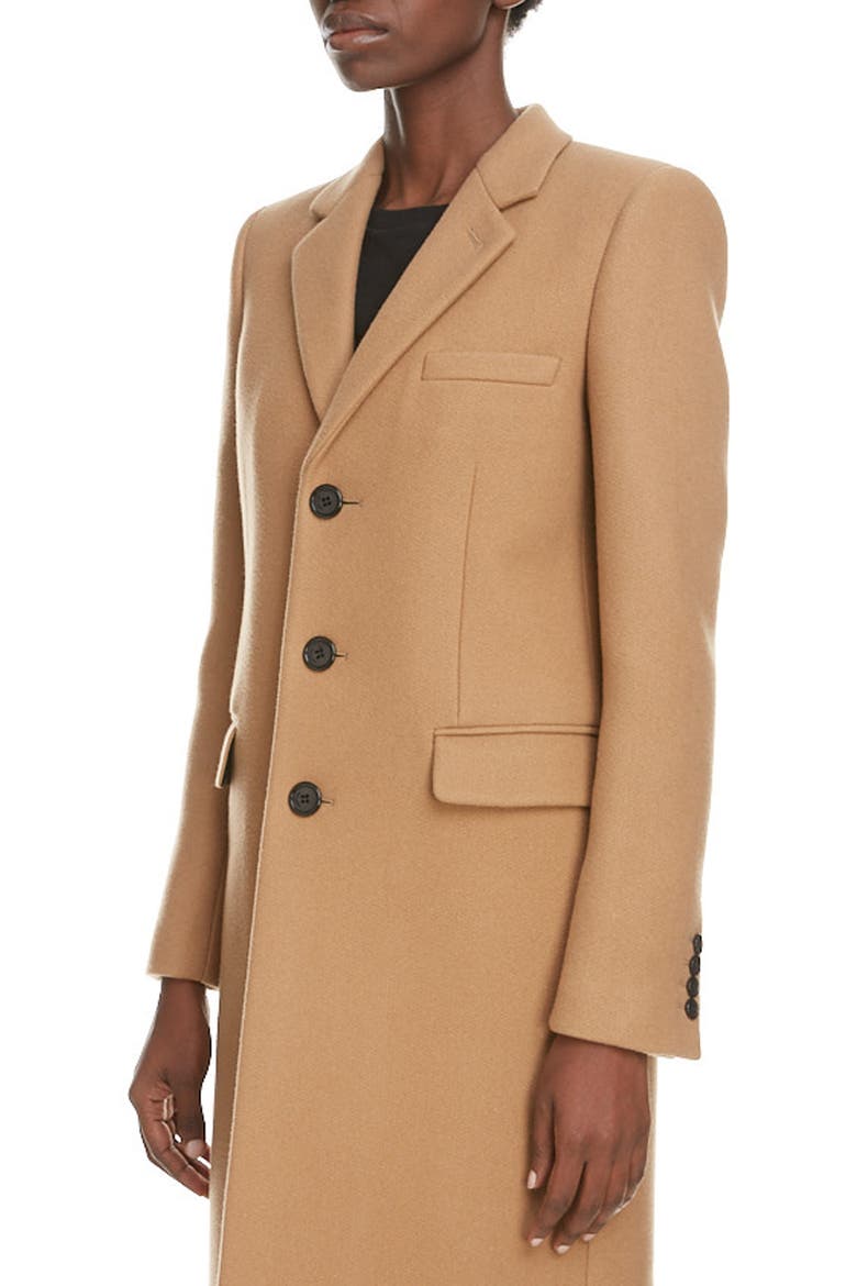 Three-Quarter Cashmere Coat, Alternate, color, CAMEL