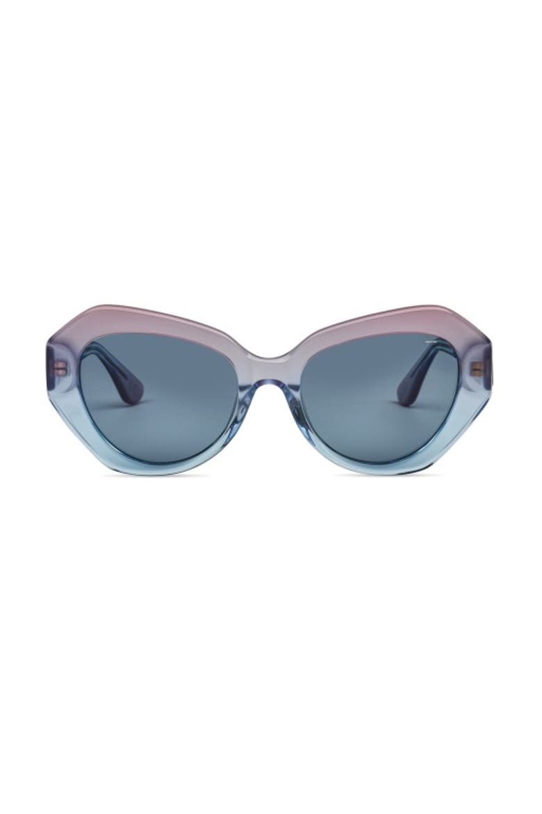 Chicca Sunglasses, Main, color, PINK BLUE GRADIENT