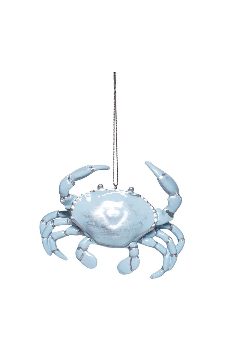 Blue Crab Tree Ornament, Main, color, Blue
