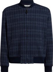 Etro Classic Plaid Bomber Jacket