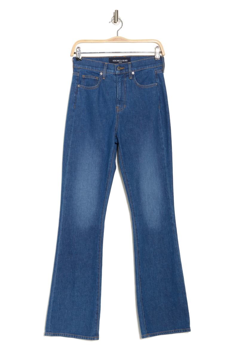 Cameron Bootcut Jeans, Alternate, color, CORNFLOWER