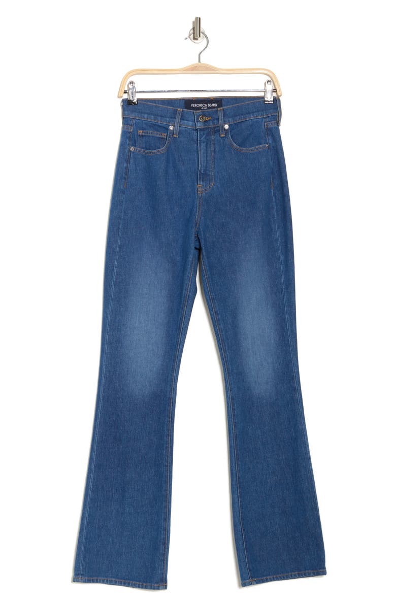 Veronica Beard Cameron Bootcut Jeans, Alternate, color, Cornflower