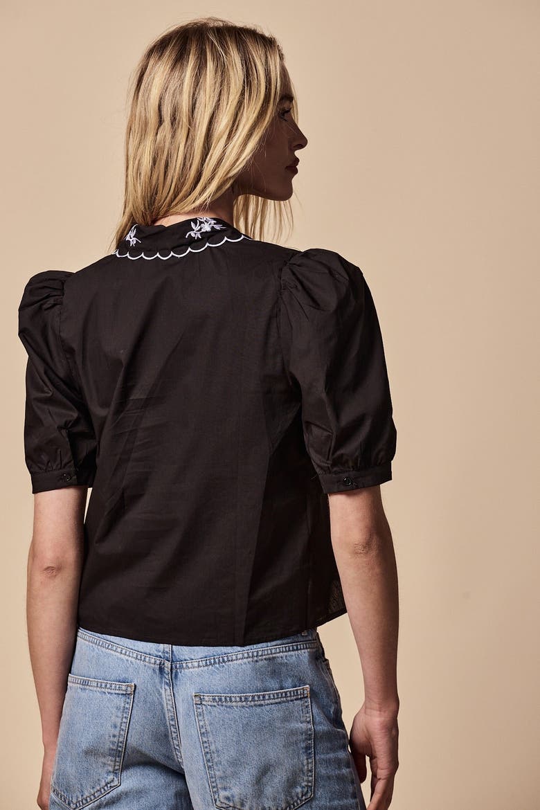 The Cash Shirt, Alternate, color, Black/White Dots