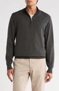 T.R. PREMIUM Slim Fit Quarter Zip Sweater