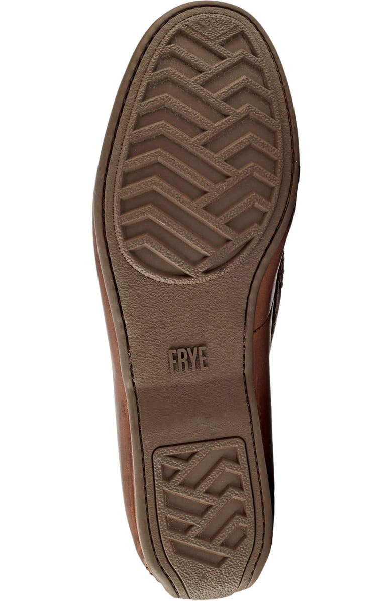 Frye Lewis Venetian Driving Loafer, Alternate, color, Tan