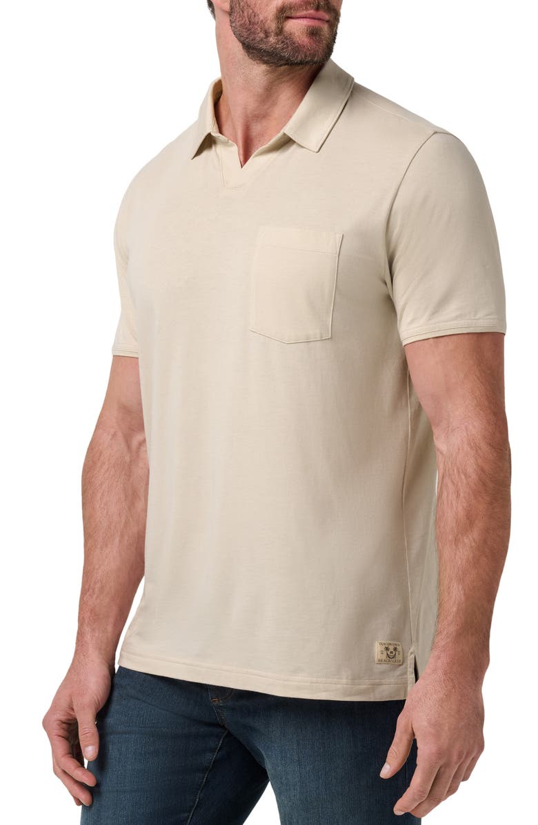 TravisMathew Cloud Popover Polo, Alternate, color, Italian Sand