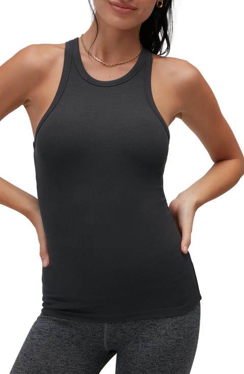 Happiness Rib Racerback Tank