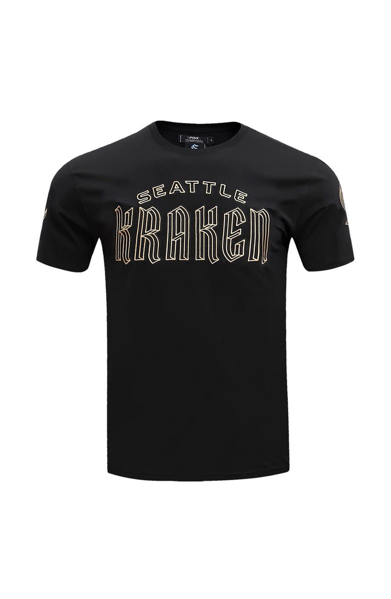 PRO STANDARD Men's Pro Standard Black Seattle Kraken Wordmark T-Shirt, Alternate, color, Black