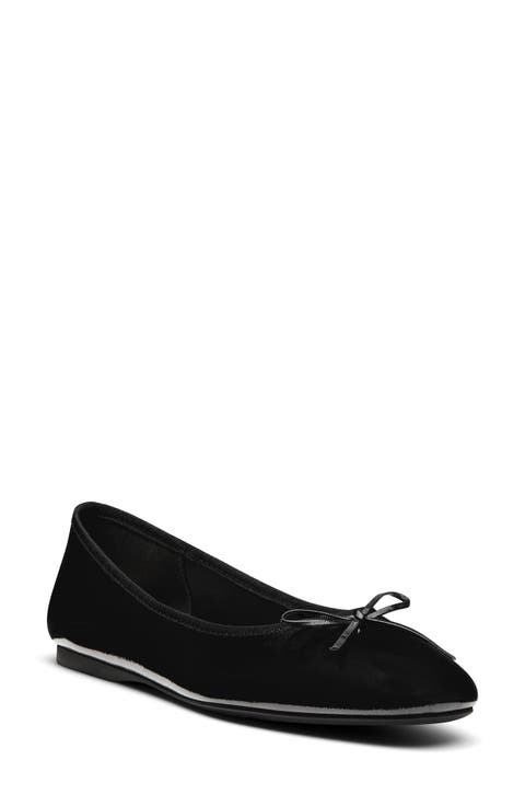 The Songbird Flat Patent Leather
